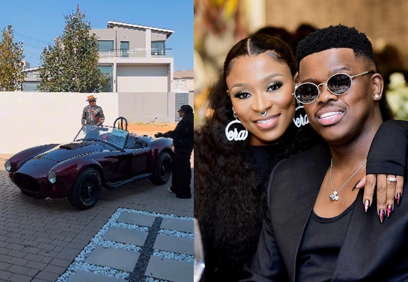 Drama where DJ Zinhle forgets her husband's new car at the airport